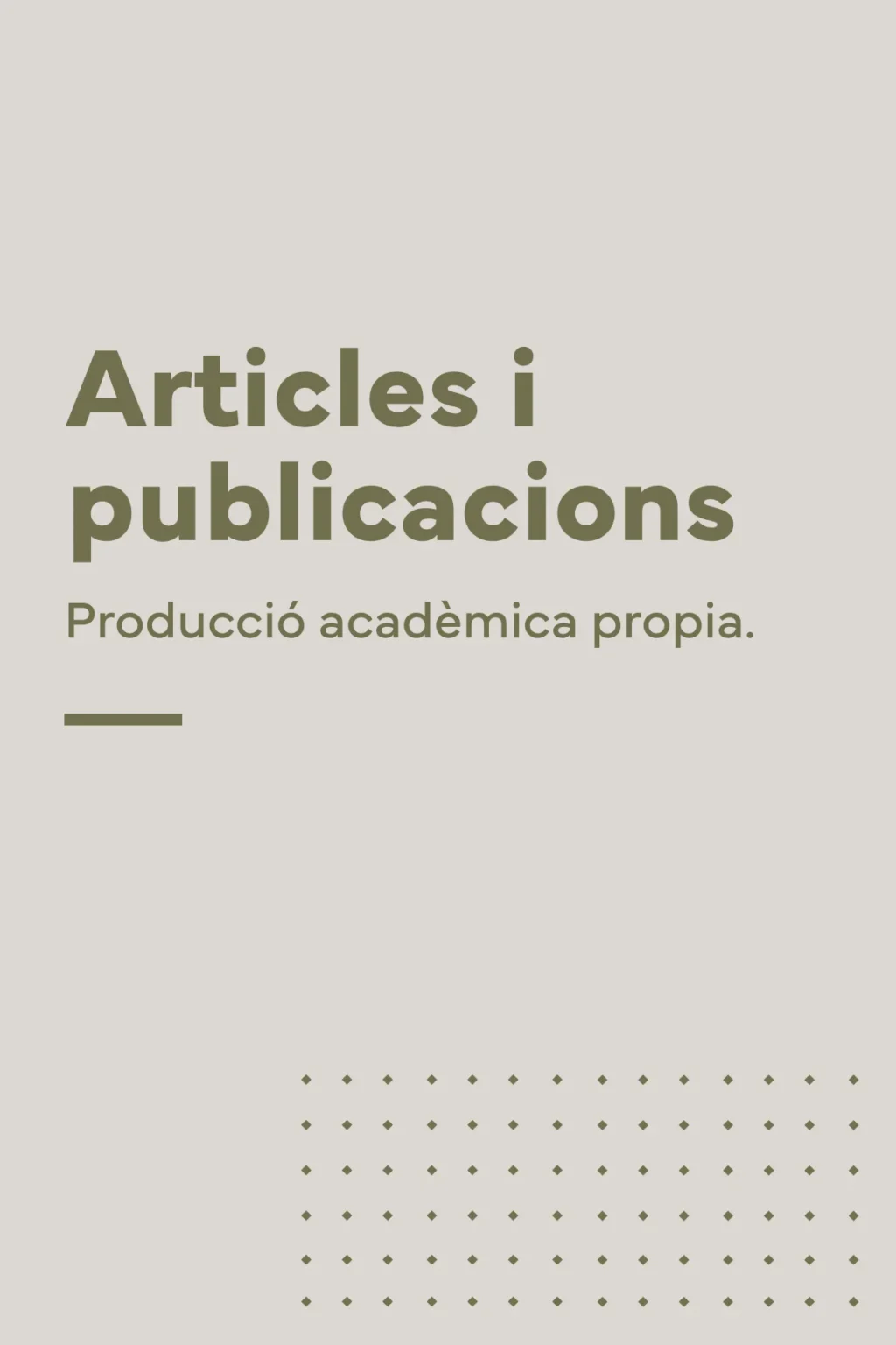 Producció acadèmica pròpia de la RUMB